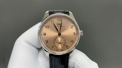 GR Factory IWC Portugieser automatic 40.4mm Waterproof 50m 82200 Movement Small Seconds Coffee/Blue Dial Watches